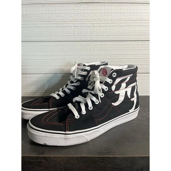 VANS Limited Edition Foo Fighters x Sk8- High 25th Anniversary Size 12 - Picture 4 of 13